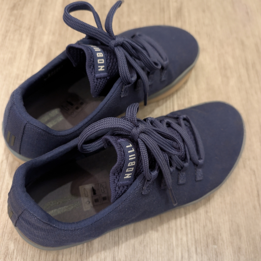 NOBULL Navy Low-Profile Men’s Trainers, Canvas